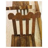 Pair of Vintage Brazilian Camping Stools