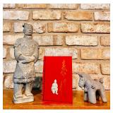 Asian Travel Souvenirs, Including Daruma Dolls, Japanese Kimekomi Doll and More!