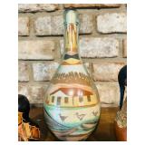 Beautiful Souvenirs from Brazil, Including Sand Art and Painted Gourds