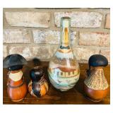 Beautiful Souvenirs from Brazil, Including Sand Art and Painted Gourds