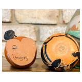 Beautiful Souvenirs from Brazil, Including Sand Art and Painted Gourds