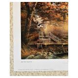 Stunning Terry Redlin Print "Autumn Shoreline" Signed Limited Edition