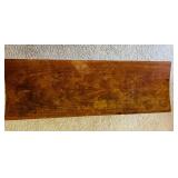 Vintage Mid Century Modern Wooden Coffee Table with Tiered Design