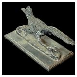 Hudson Honeywell Pewter Roadrunner Figurine