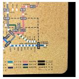 Tokyo Subway System Map on Board