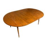 Six-Piece Dining Set with Drop Leaf Table and Captain Chairs