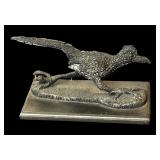 Hudson Honeywell Pewter Roadrunner Figurine