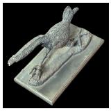 Hudson Honeywell Pewter Roadrunner Figurine