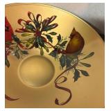 Lenox Winter Greetings Decoupage Bowl
