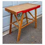 Vintage Work Bench with Vise
