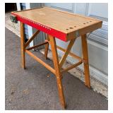 Vintage Work Bench with Vise