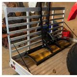 Articat Four Wheeler with Newmans Trailer and Plow Attachment