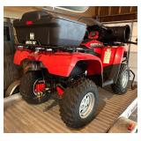 Articat Four Wheeler with Newmans Trailer and Plow Attachment