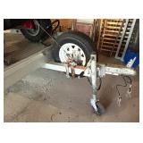 Articat Four Wheeler with Newmans Trailer and Plow Attachment