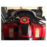 Articat Four Wheeler with Newmans Trailer and Plow Attachment