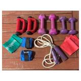 Hand Weights, Resistance Bands, Jump Rope and More