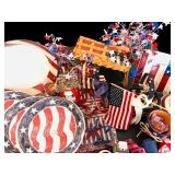 4th of July Placements, Plates, Flags, Napkins and Holders, Mugs and More