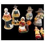 Vintage Ceramic Pilgrim Figurines