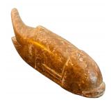 Beautiful Wooden Fish Motif Including Monkeypod Wood Philippians, Monkey Poo Wood Costa Rico