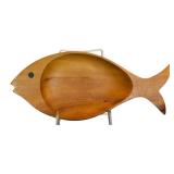Beautiful Wooden Fish Motif Including Monkeypod Wood Philippians, Monkey Poo Wood Costa Rico