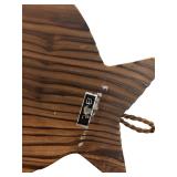 Beautiful Wooden Fish Motif Including Monkeypod Wood Philippians, Monkey Poo Wood Costa Rico