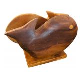 Beautiful Wooden Fish Motif Including Monkeypod Wood Philippians, Monkey Poo Wood Costa Rico