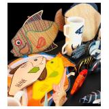 Beautiful Fish Decor Vibrant Colors