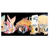 Beautiful Fish Decor Vibrant Colors