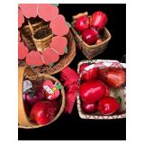 Apples and More Apple Decor / Variety Baskets, Apples, Signs and More