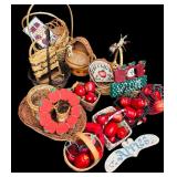 Apples and More Apple Decor / Variety Baskets, Apples, Signs and More