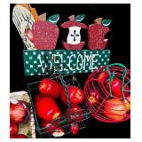 Apples and More Apple Decor / Variety Baskets, Apples, Signs and More