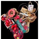 Apples and More Apple Decor / Variety Baskets, Apples, Signs and More