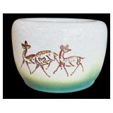 Vintage Gorgeous Pots / Dragon, Giraffes and Asian Scene