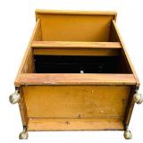 Wooden Microwave Cart with Storage