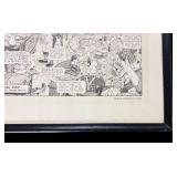 Vintage Framed Black and White Masland Sportsman