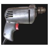 Tools including Craftsman 1/4 inch Electric Drill, Skilsaw 7 1/4 Circular Saw and Sears Craftsman Sander