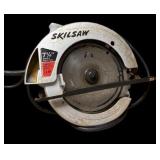 Tools including Craftsman 1/4 inch Electric Drill, Skilsaw 7 1/4 Circular Saw and Sears Craftsman Sander