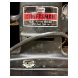 Tools including Craftsman 1/4 inch Electric Drill, Skilsaw 7 1/4 Circular Saw and Sears Craftsman Sander