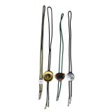Assorted Vintage Metal Bolo Ties