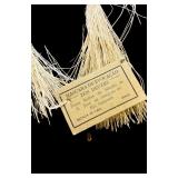 Mascara De Evocacao Doezes from Brazil Hanging Wooden Face and Straw by Pequena