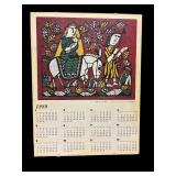 "The Flight Into Egypt", 1987 by Sadao Watanable Framed