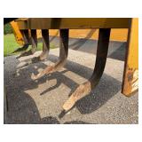 New Holland Tractor with King Kutter Box Blade Attachment and Snow Blower Attachment