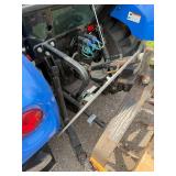 New Holland Tractor with King Kutter Box Blade Attachment and Snow Blower Attachment