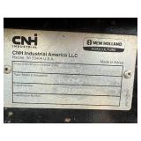 New Holland Tractor with King Kutter Box Blade Attachment and Snow Blower Attachment