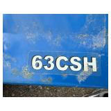 New Holland Tractor with King Kutter Box Blade Attachment and Snow Blower Attachment