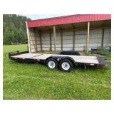ABU Trailer with Dual Axle and Wood Deck