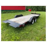 ABU Trailer with Dual Axle and Wood Deck