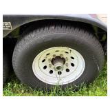 ABU Trailer with Dual Axle and Wood Deck