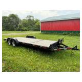 ABU Trailer with Dual Axle and Wood Deck