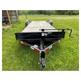 ABU Trailer with Dual Axle and Wood Deck
